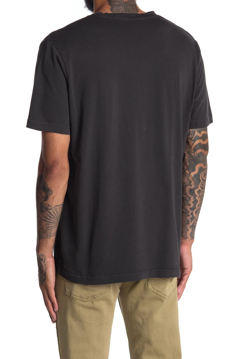 Homesteader Crewneck Pocket T-Shirt, Alternate, color, BLACK