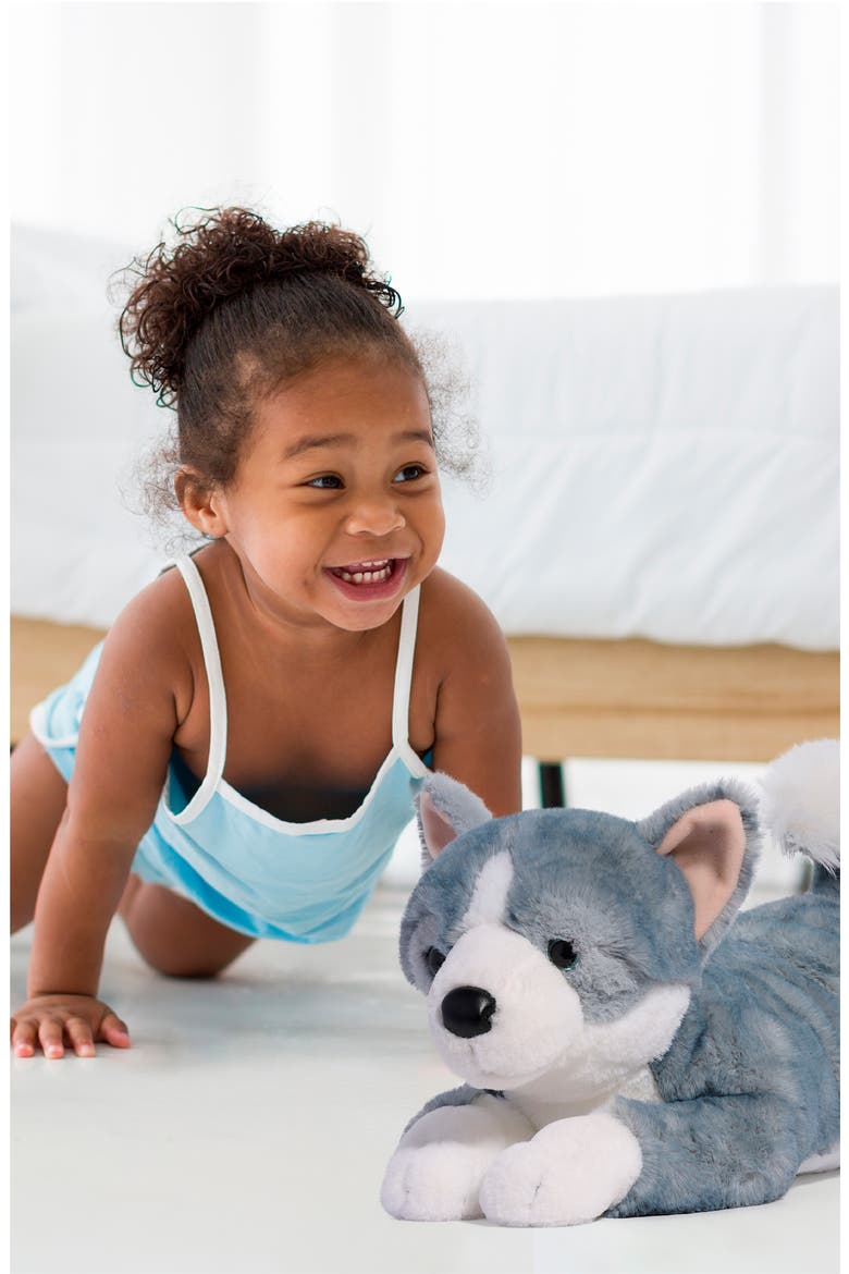 Corgsky Plush Stuffed Animal, Alternate, color, GREY
