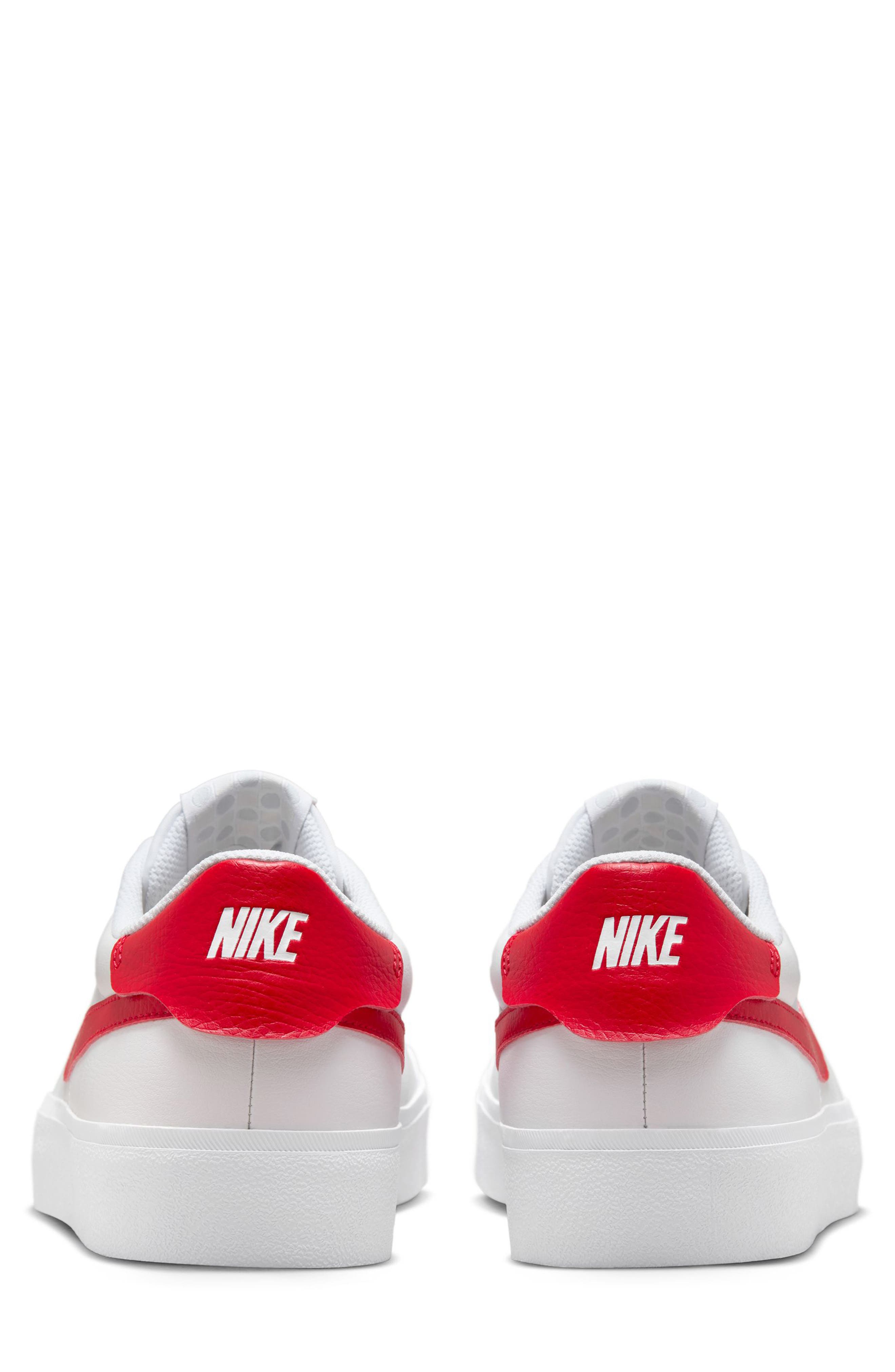 Nike Court Shot Low Top Sneaker, Alternate, color, White/ University Red