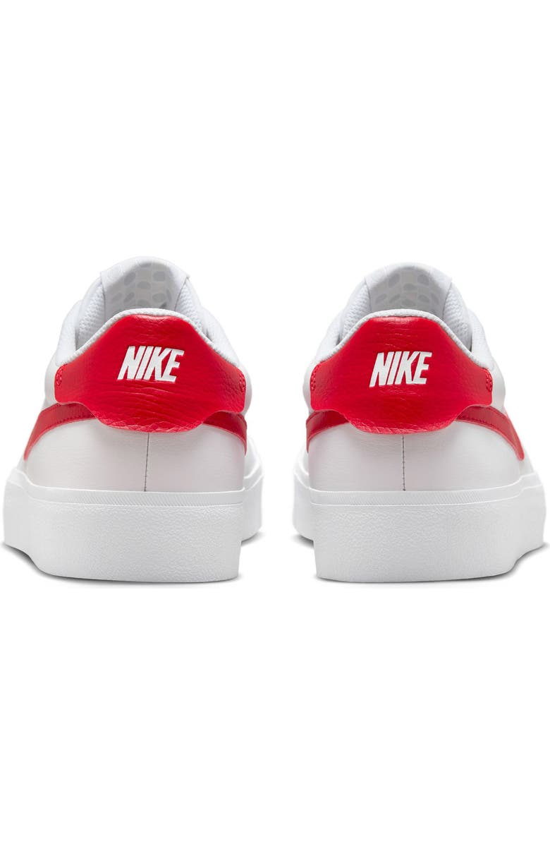 Nike Court Shot Low Top Sneaker, Alternate, color, White/ University Red