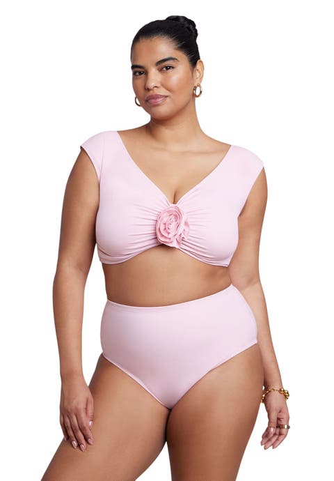 Off The Shoulder Rosette Top