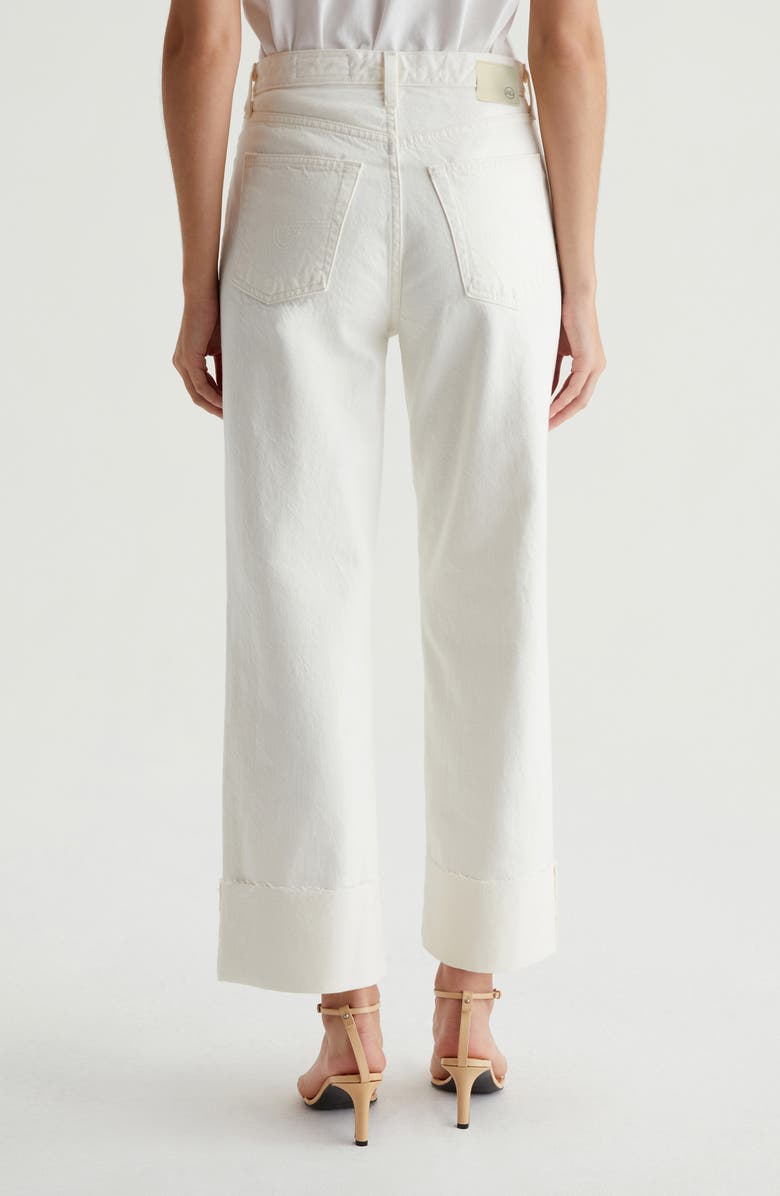 Kora High Waist Ankle Wide Leg Jeans