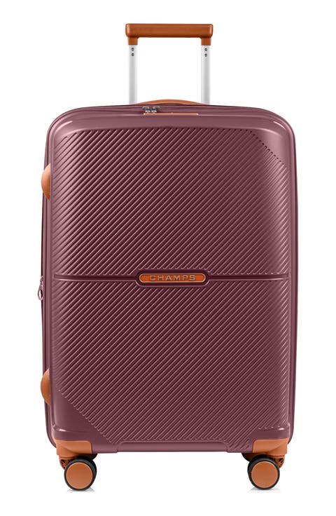Aura Medium Checked Hardside Spinner Luggage