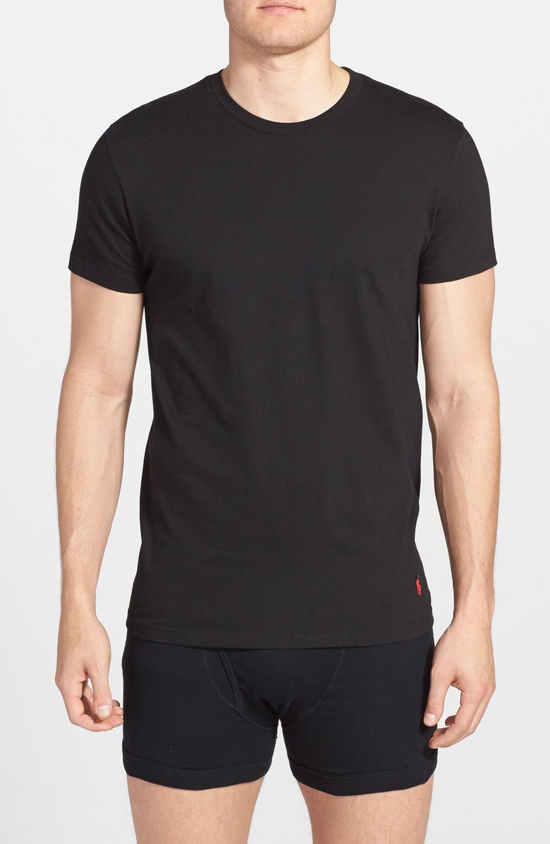 Polo Ralph Lauren Classic Fit 3-Pack Cotton T-Shirt, Alternate, color,