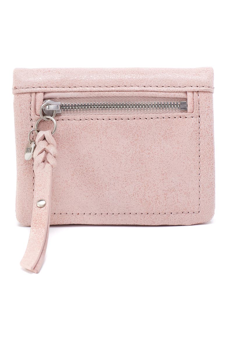 Lumen Leather Compact Wallet, Alternate, color, BLOSSOM