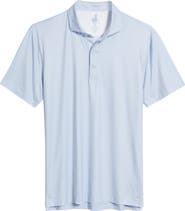 johnnie-O Marlin Microprint Featherweight Performance Polo