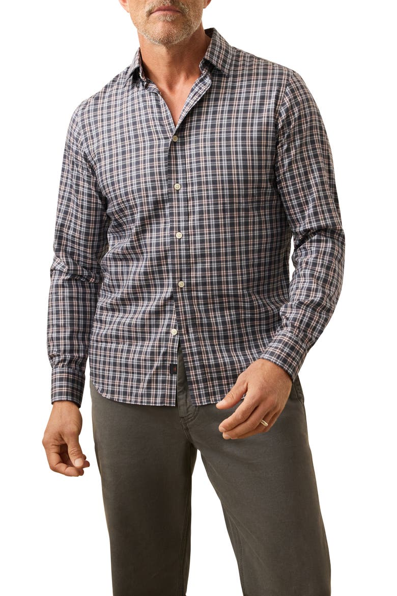 The Movement Button-Up Shirt, Main, color, POLAR LIGHTS PLAID