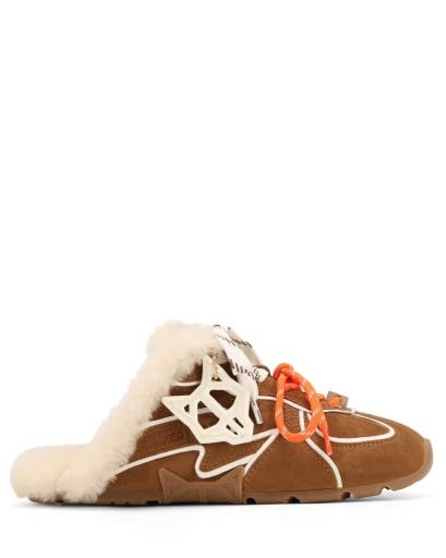Naked Wolfe Adorn Mule, Main, color, Tan