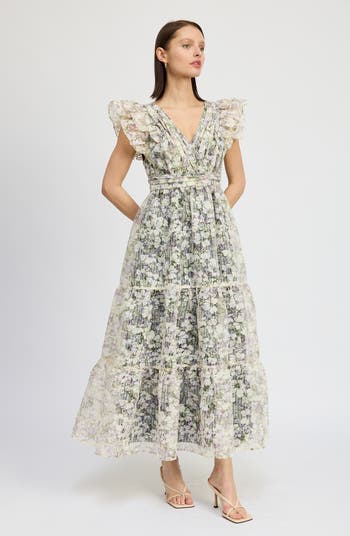 Jules Floral Midi Dress