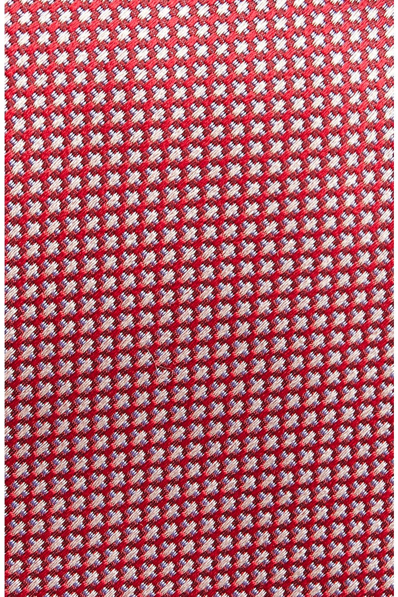 Jacquard Silk Tie, Alternate, color, RED