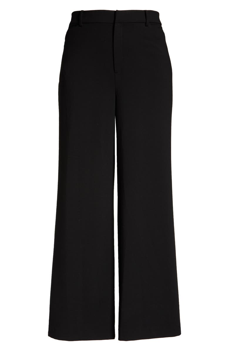 Halogen<sup>®</sup> High Waist Wide Leg Pants, Alternate, color, Black