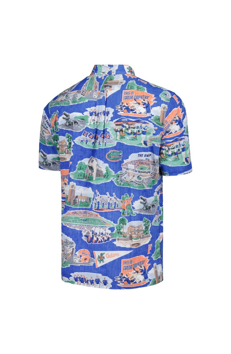 Reyn Spooner Men's Reyn Spooner Royal Florida Gators Scenic Button-Down Shirt, Alternate, color, Royal