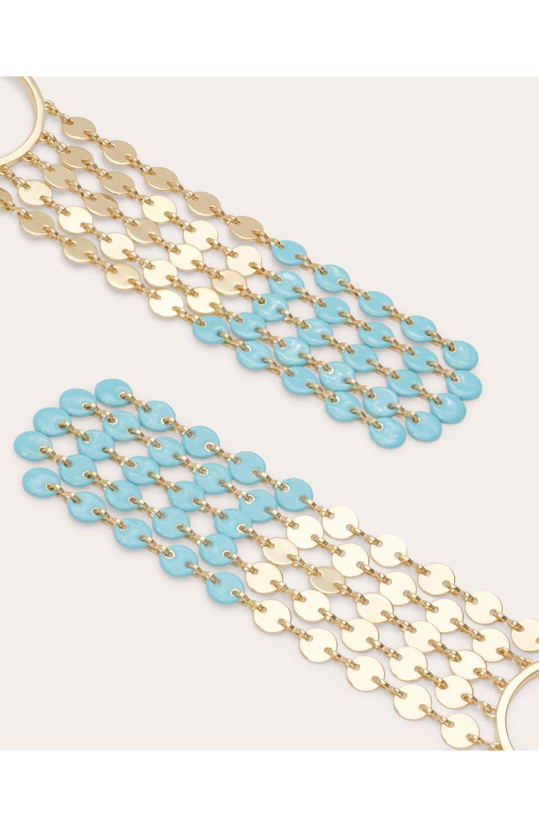 Ramy Brook Miraya Drop Earrings, Alternate, color, Bazaar Blue