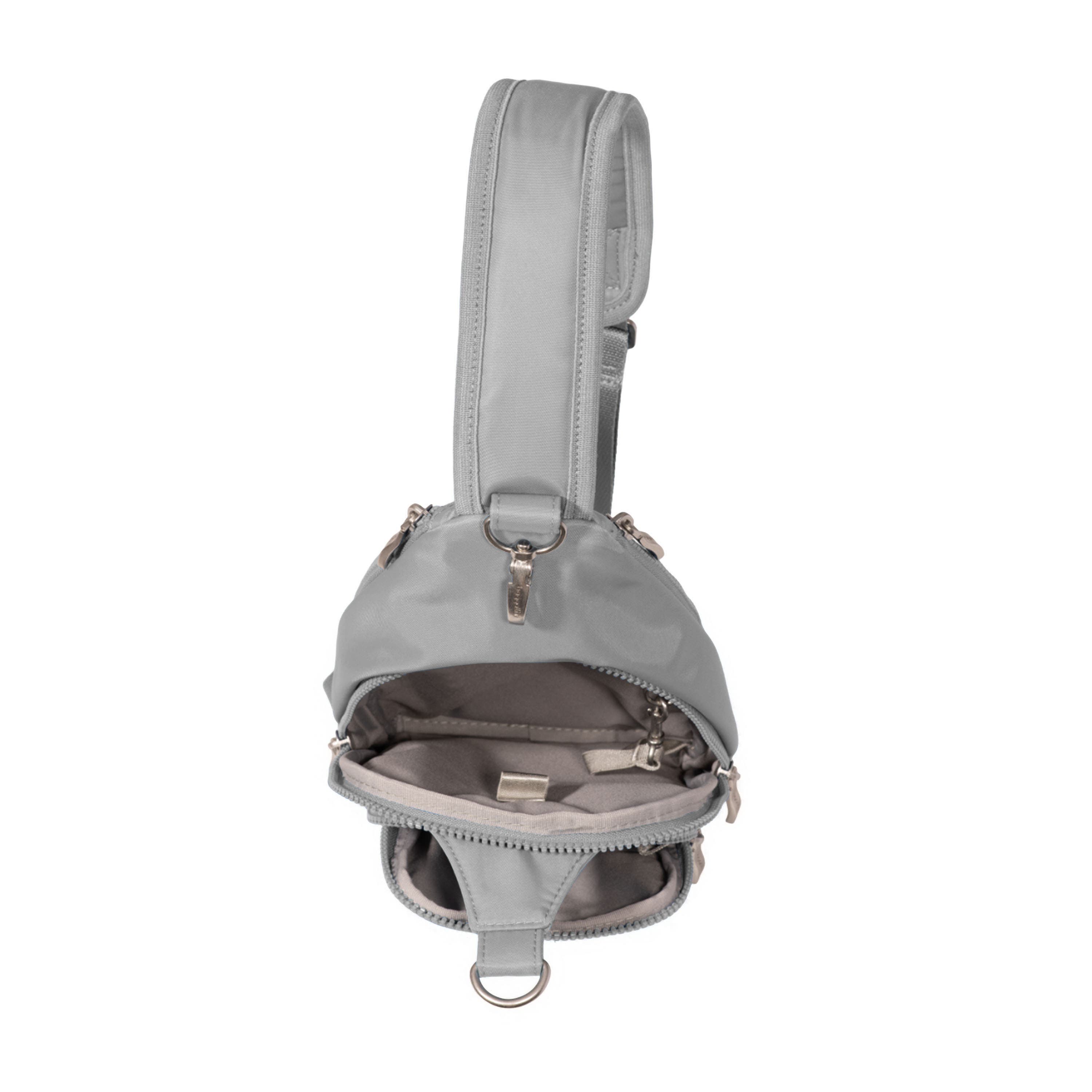 Central Park Sling Bag, Alternate, color, Opal Grey Twill
