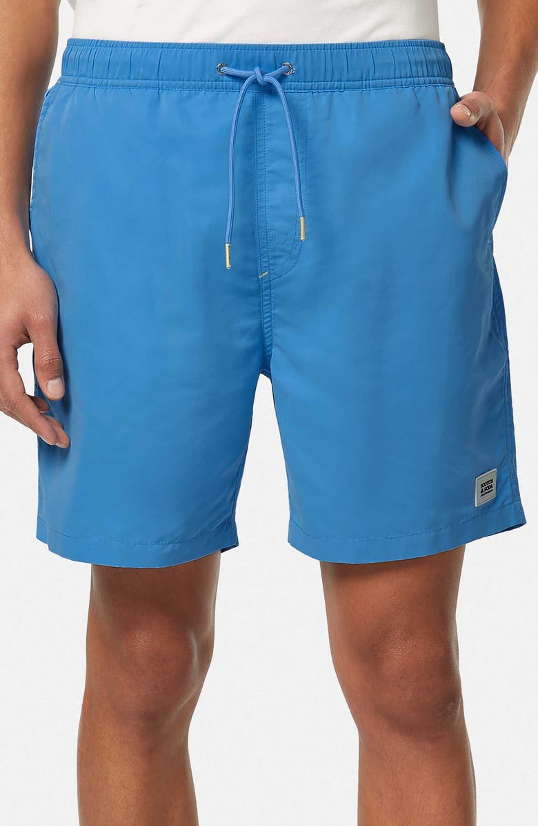 Scotch & Soda Stretch Swim Trunks, Main, color, 