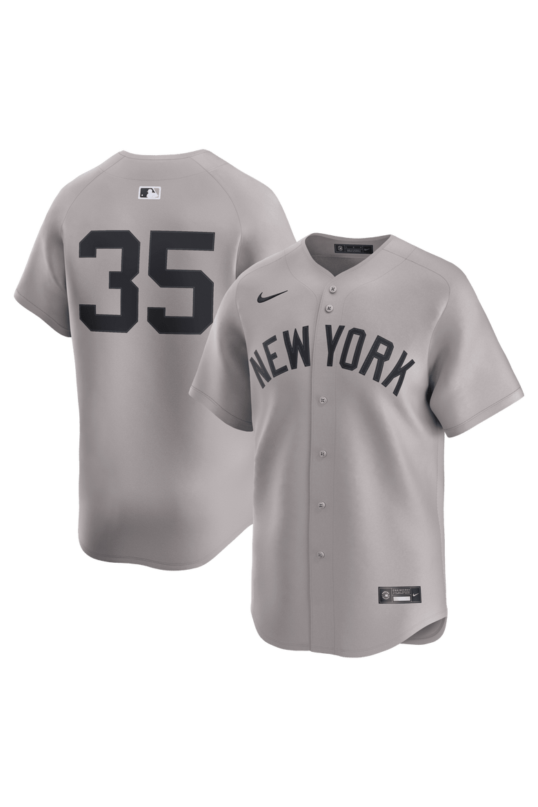 Men's Nike Cody Bellinger Gray New York Yankees Road Limited Player Jersey, Alternate, color, Gray