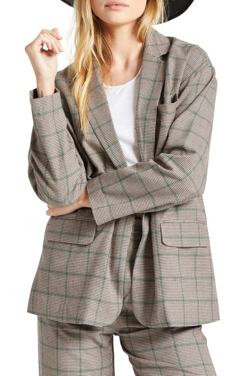Axl Oversize Plaid Blazer