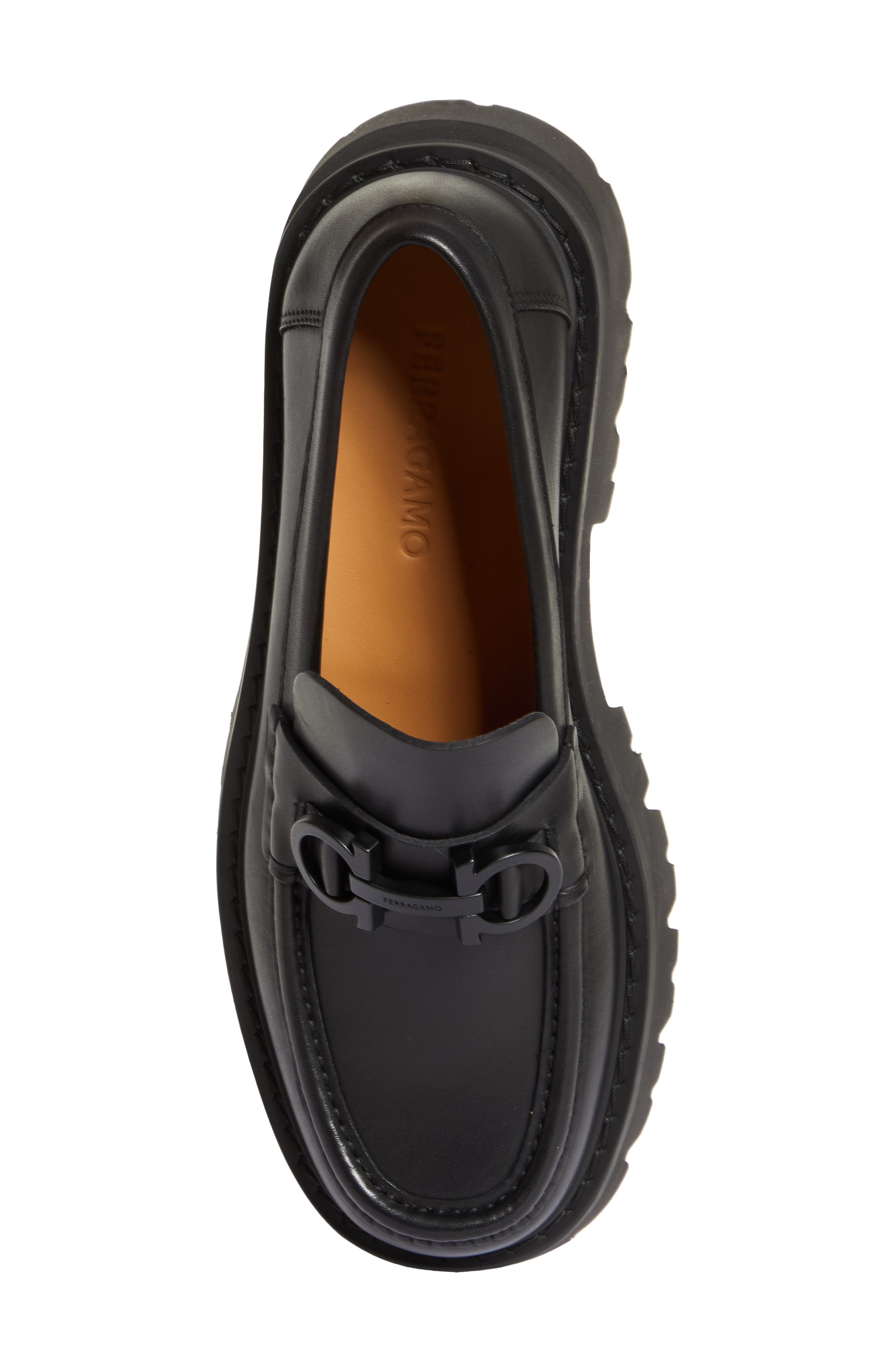 FERRAGAMO Florian Platform Loafer, Alternate, color, 