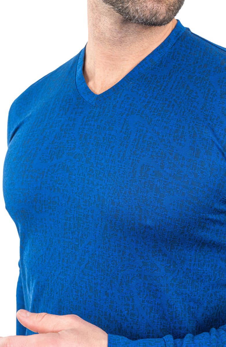 Maceoo Edison Solid V-Neck Cotton Sweater, Alternate, color, 