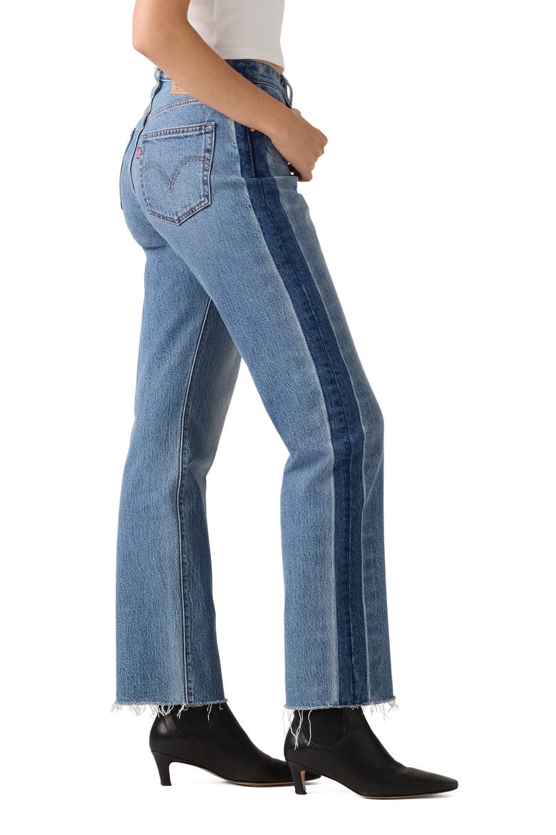 501 Curve Straight Leg Jeans, Alternate, color, SO NO NO