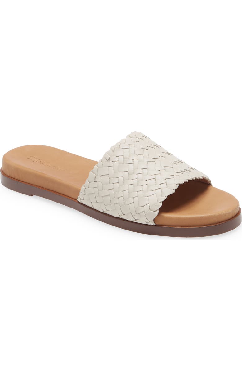 Madewell The Louisa Woven Slide Sandal, Main, color,