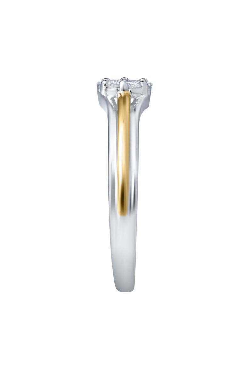 Cherelle 0.20 Ct Natural Diamond 10K Gold Ring, Alternate, color, 10K White Gold