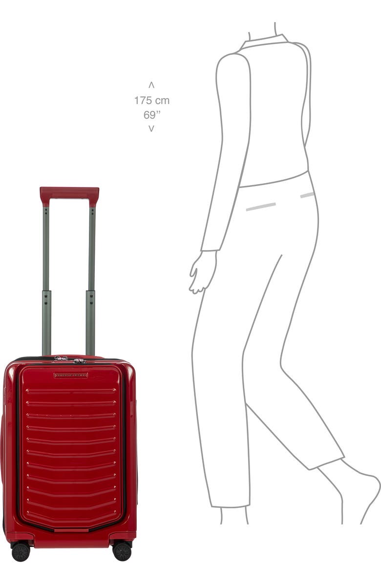 Porsche Design Roadster 21-Inch Hardside Carry-On Luggage, Alternate, color,