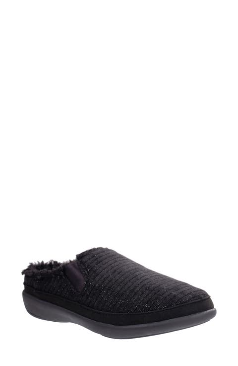 Apres Faux Fur Lined Slipper (Women)