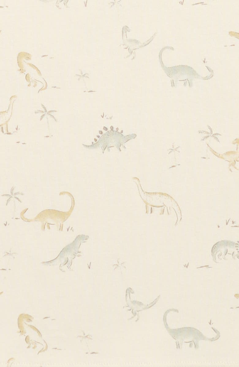 QUINCY MAE Dinosaur Boxy Graphic T-Shirt, Alternate, color, Ivory