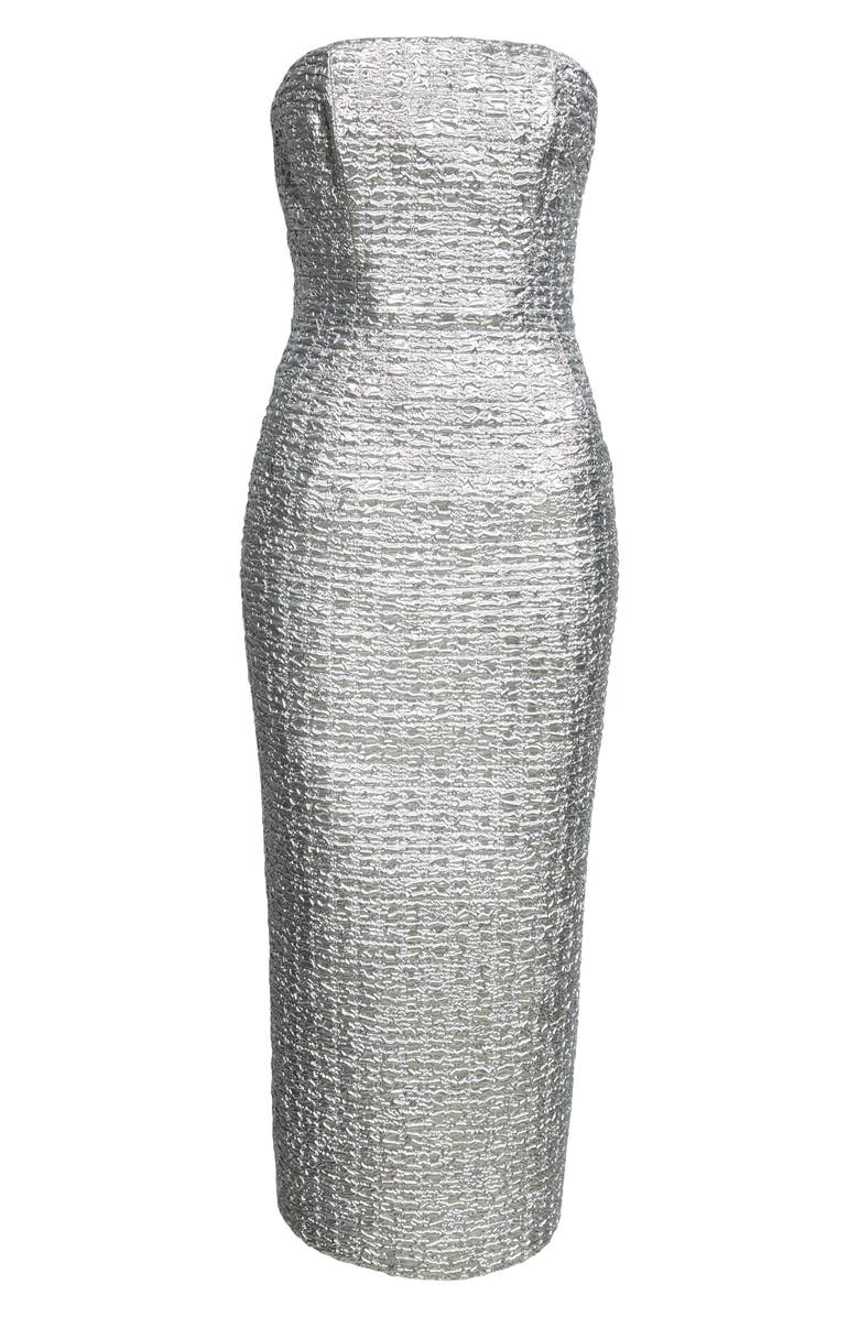 Emilia Wickstead LEILA STRAPLESS DRESS, Alternate, color, 