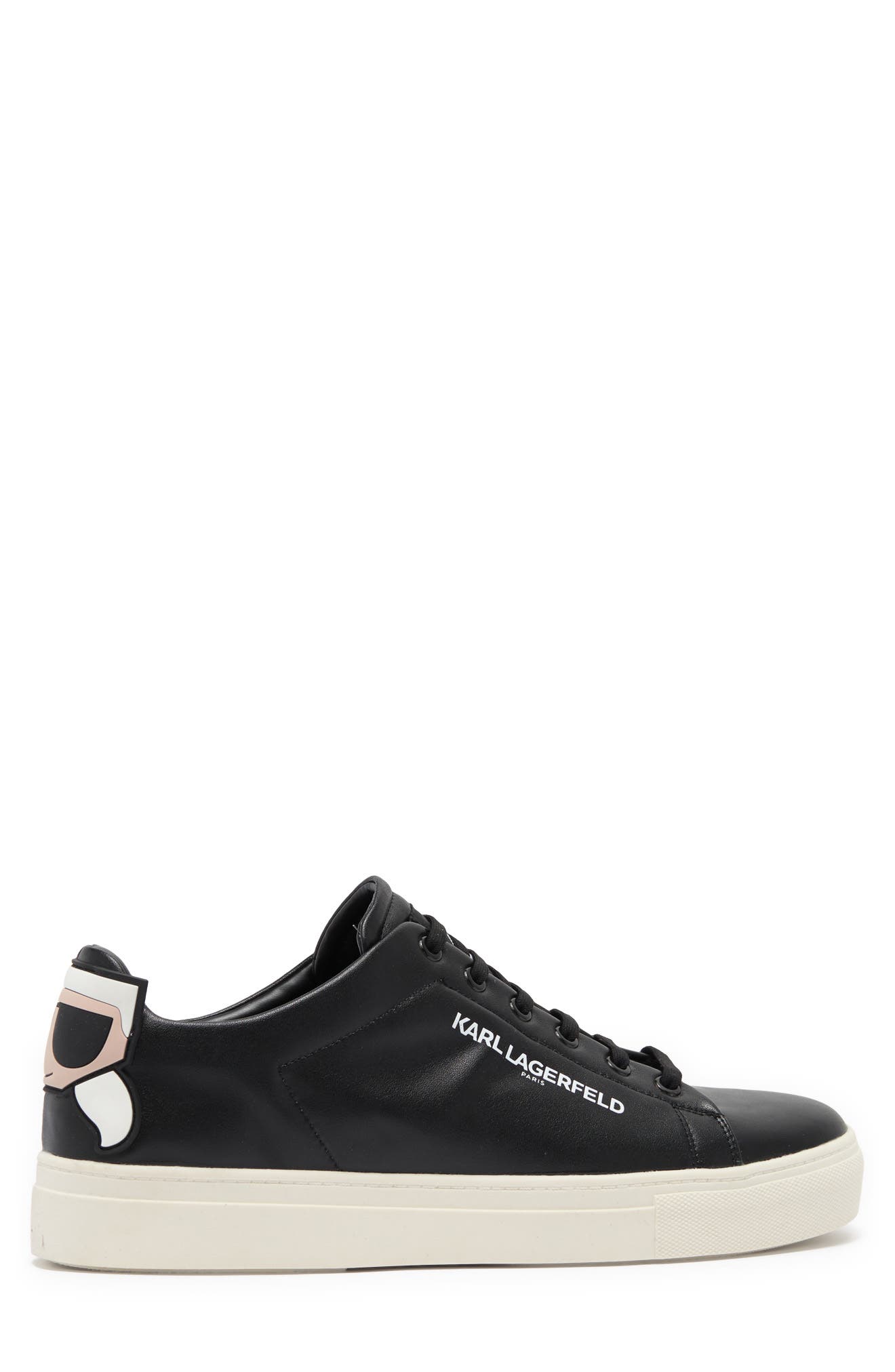 KARL LAGERFELD PARIS Karl Lagerfeld Chella Leather Sneaker, Alternate, color, 