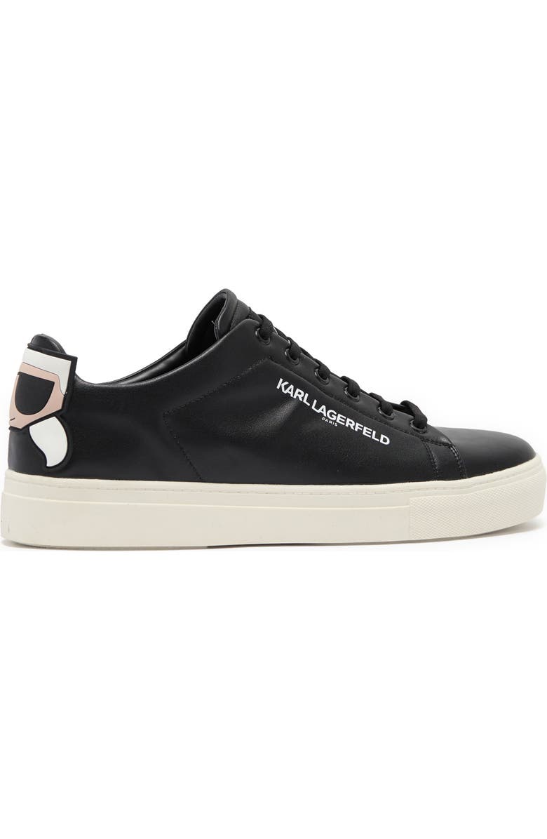 KARL LAGERFELD PARIS Karl Lagerfeld Chella Leather Sneaker, Alternate, color,