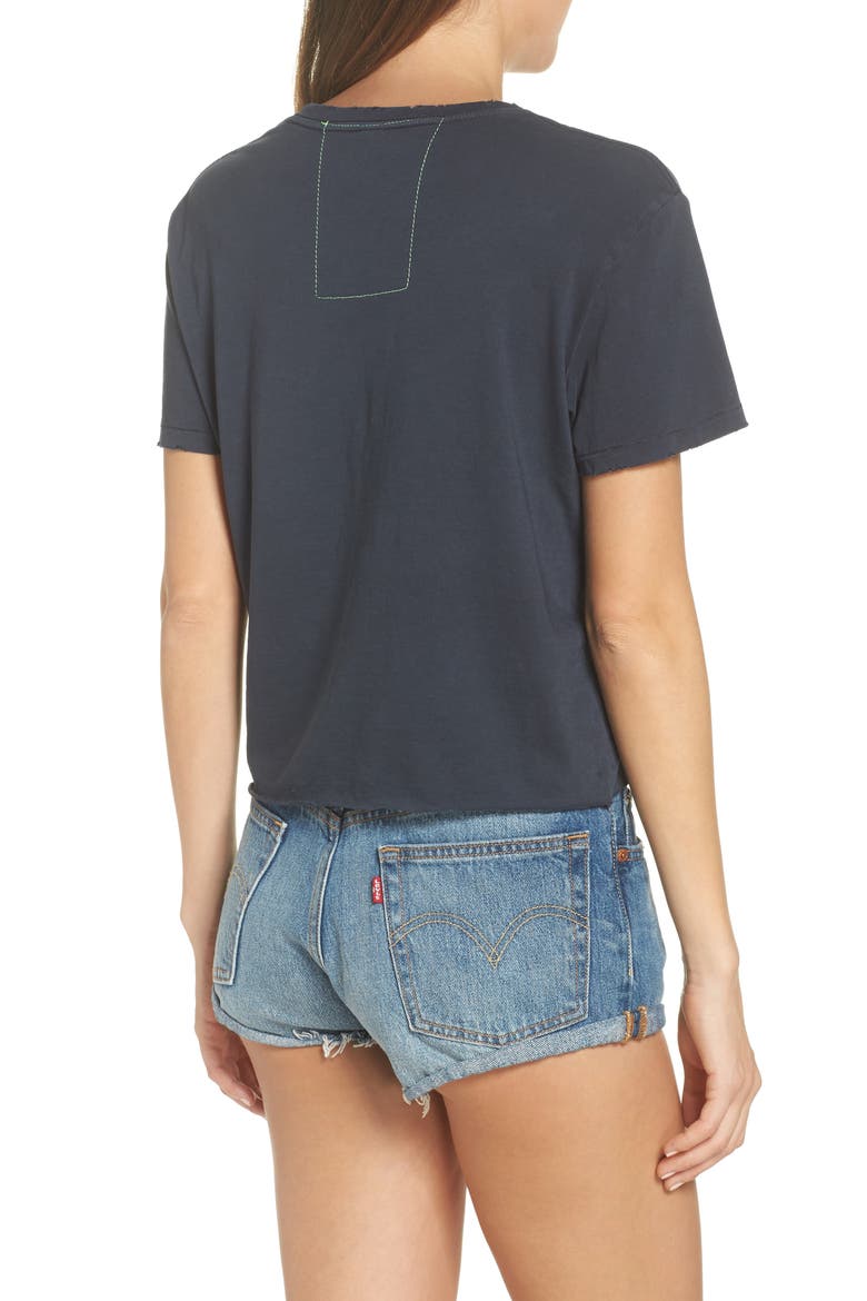 Bolt Fade Boyfriend Tee, Alternate, color, CHARCOAL
