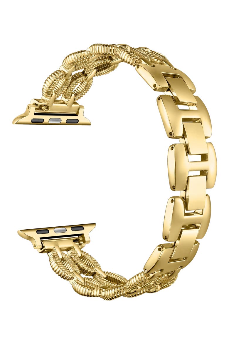 Joan Apple Watchband, Alternate, color, GOLD
