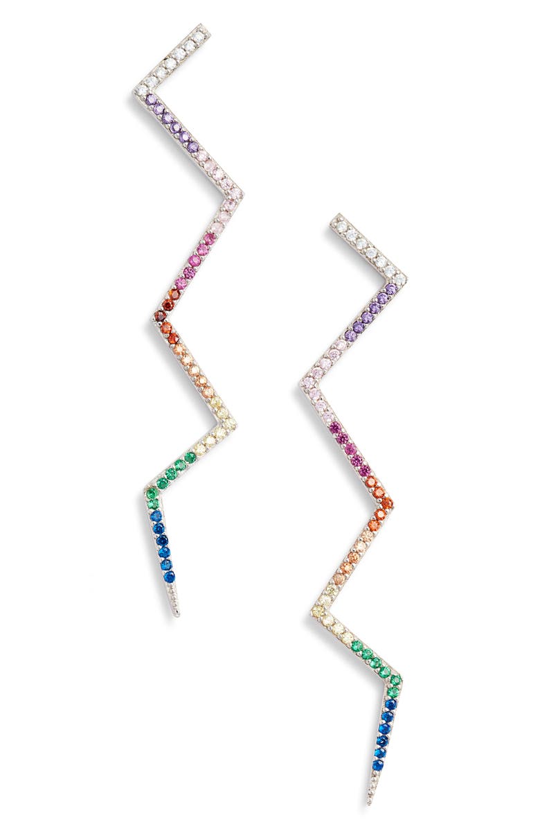 ANUJA TOLIA Lightning Drop Earrings, Main, color, 