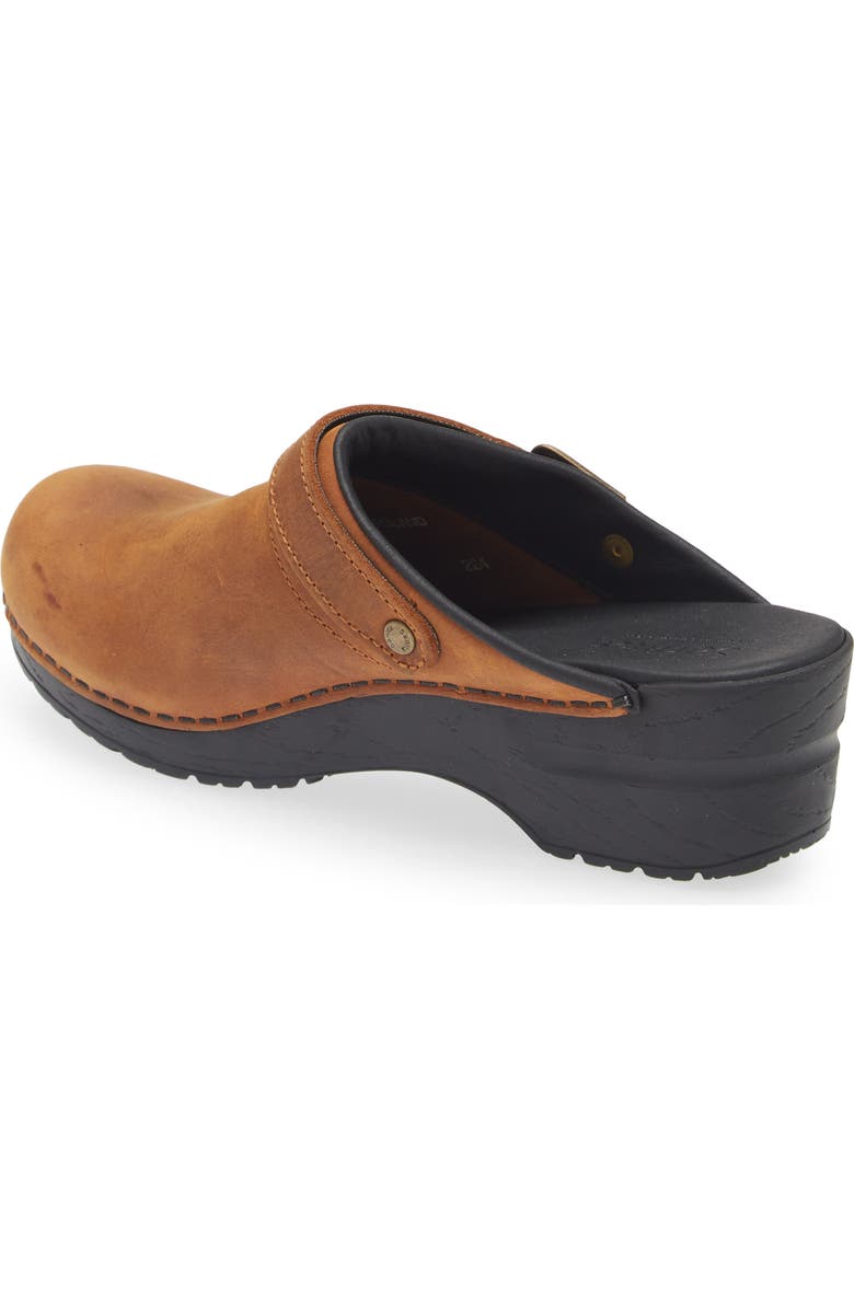 Sanita Morse Slingback Clog, Alternate, color, Antique Brown