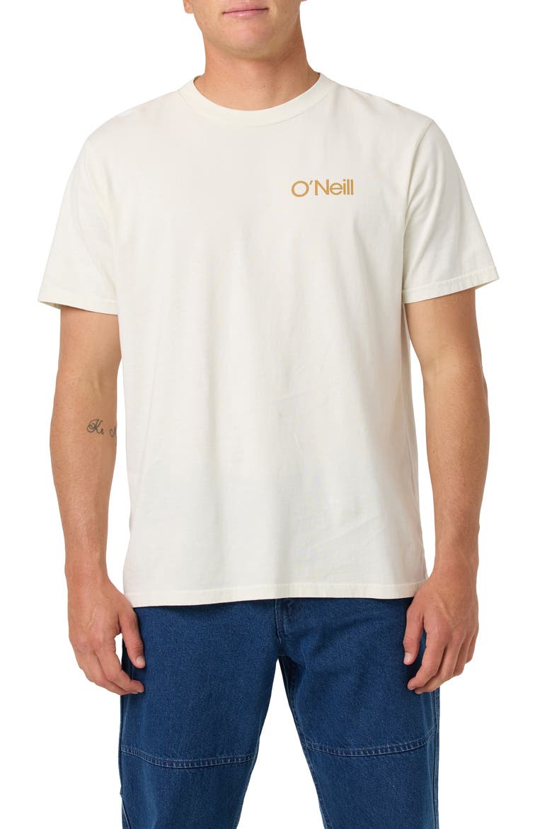 Cubed Logo Cotton Graphic T-Shirt, Main, color, TOFU