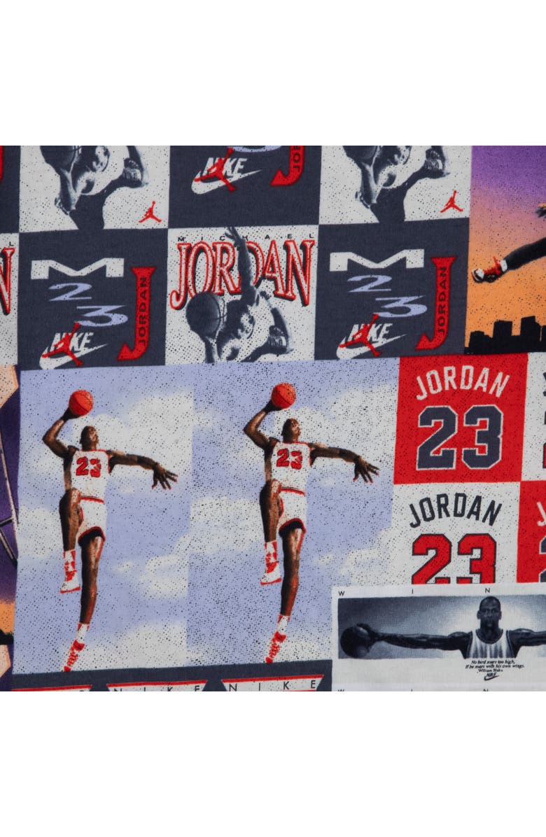 Jordan Kids' Poster Print Cotton Graphic T-Shirt, Alternate, color, Sail