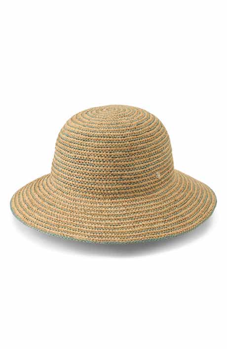 Evadine Packable Raffia Sun Hat