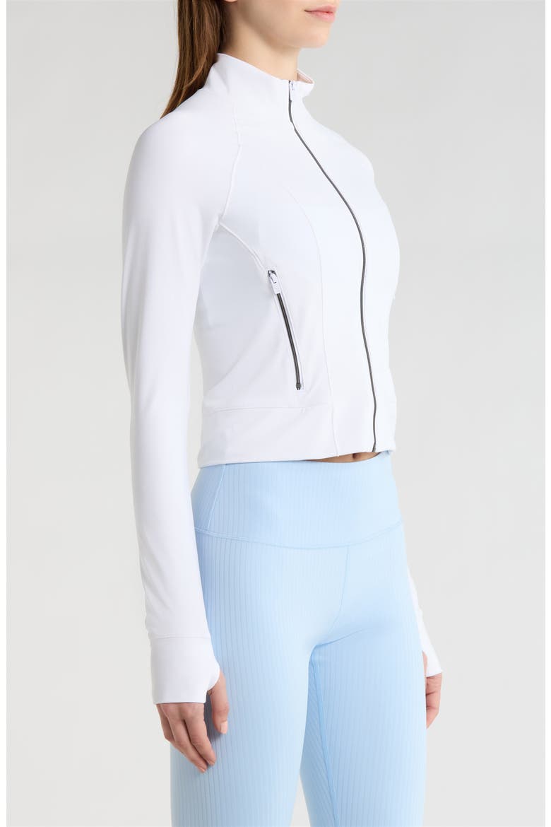 AllTheForm™ Fitness Jacket, Alternate, color, WHITE
