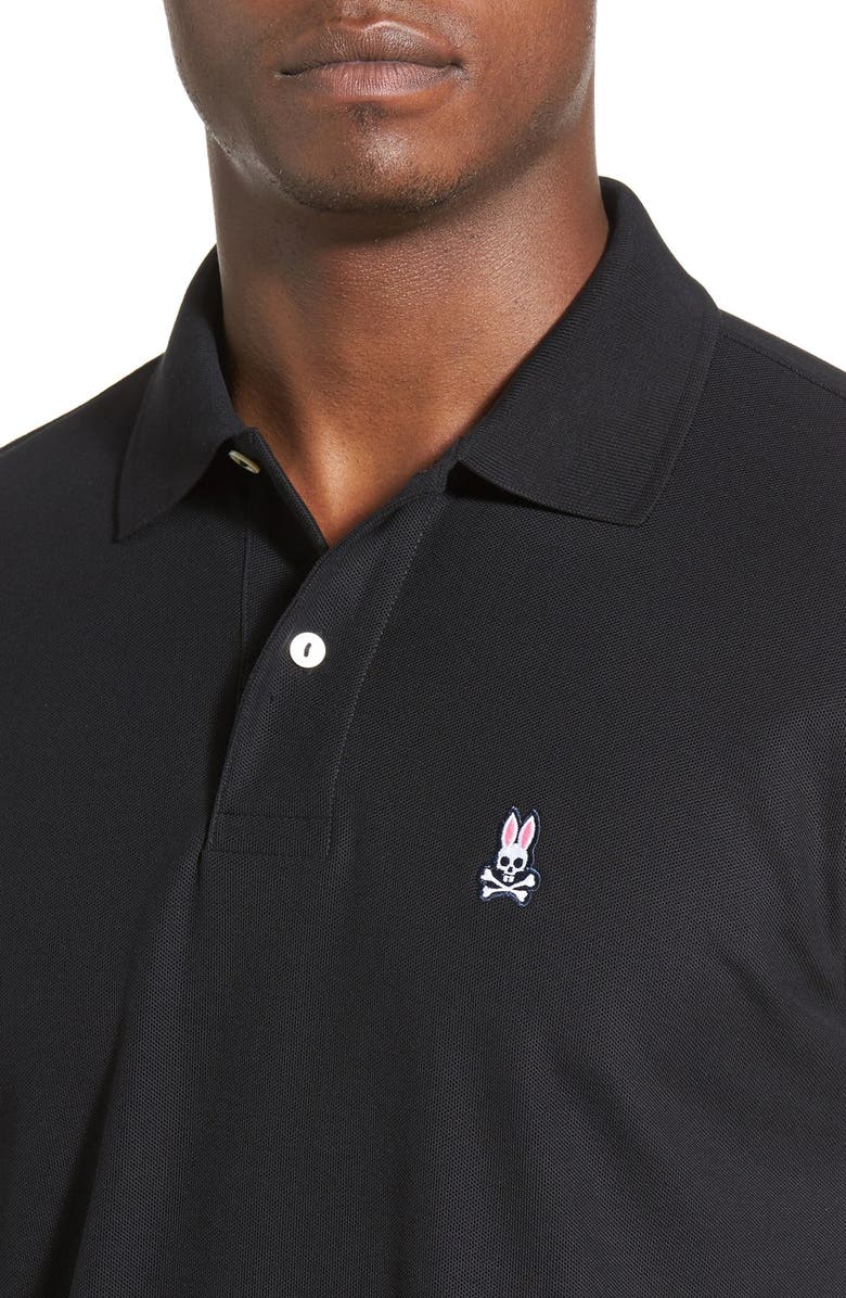 Psycho Bunny The Classic Piqué Knit Polo, Alternate, color, 