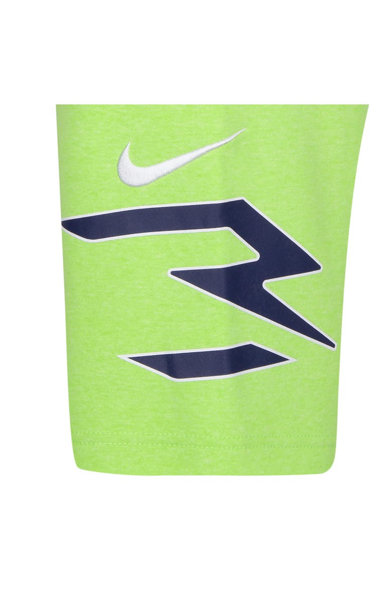 3 Brand Kids' RWB Zone Fleece Shorts, Alternate, color, 