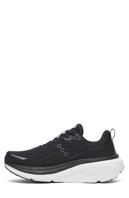 Saucony Hurricane 25 Running Shoe In Black