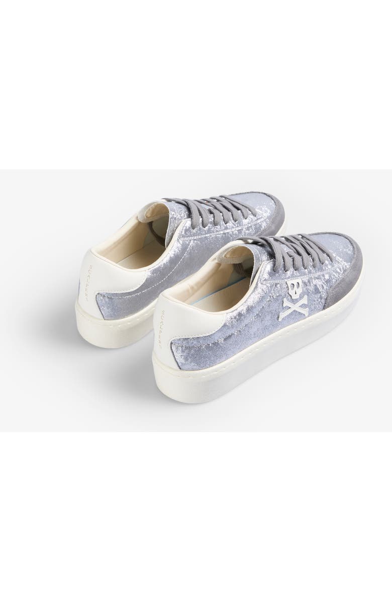 Scalpers New Gala High Sneakers, Alternate, color, Silver