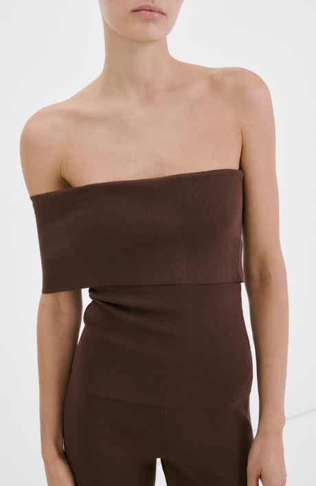 Off the Shoulder Rib Top
