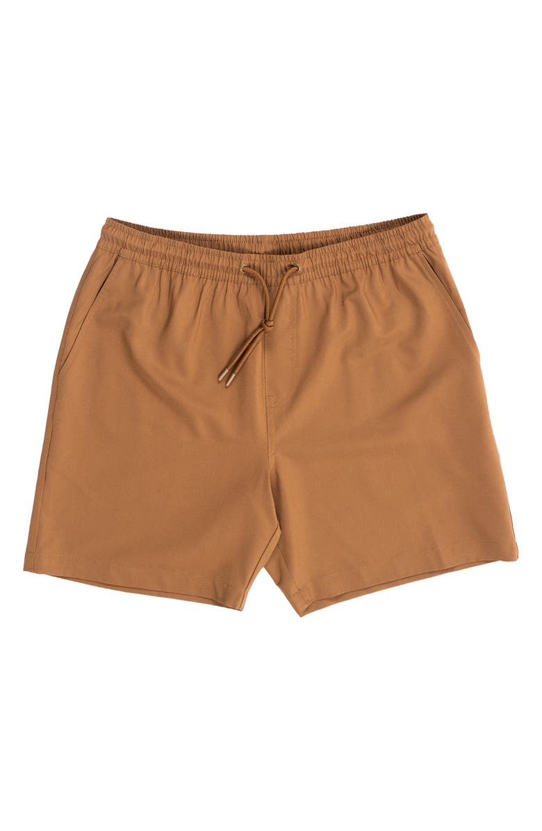 BURNSIDE Hybrid Stretch Shorts, Alternate, color, Desert