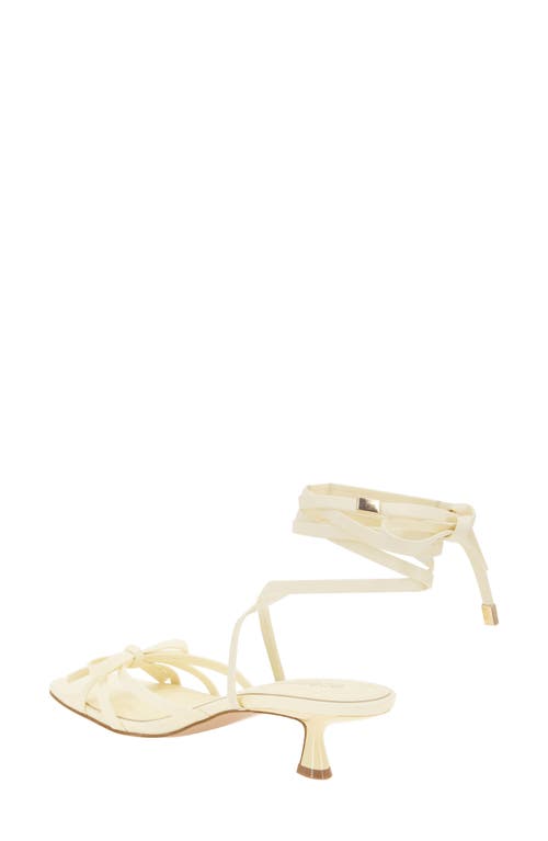 Bcbg Imerez Ankle Wrap Sandal In Butter