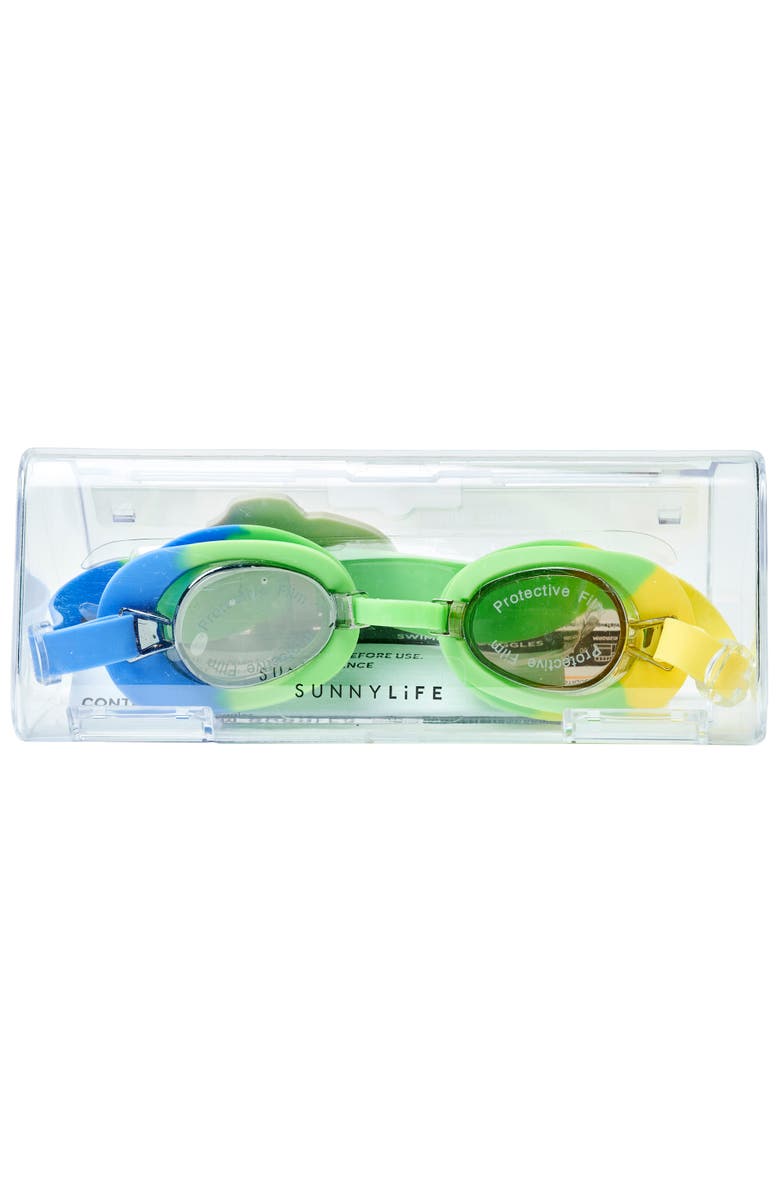 Sunnylife Kids Swim Goggles, Alternate, color, Multicolored