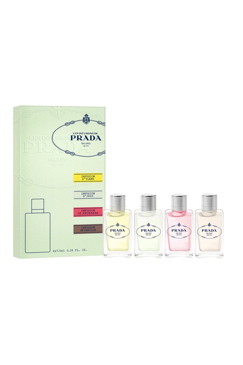 Les Infusions Mini Coffret 4-Piece Eau de Parfum Set, Main, color, NO COLOR