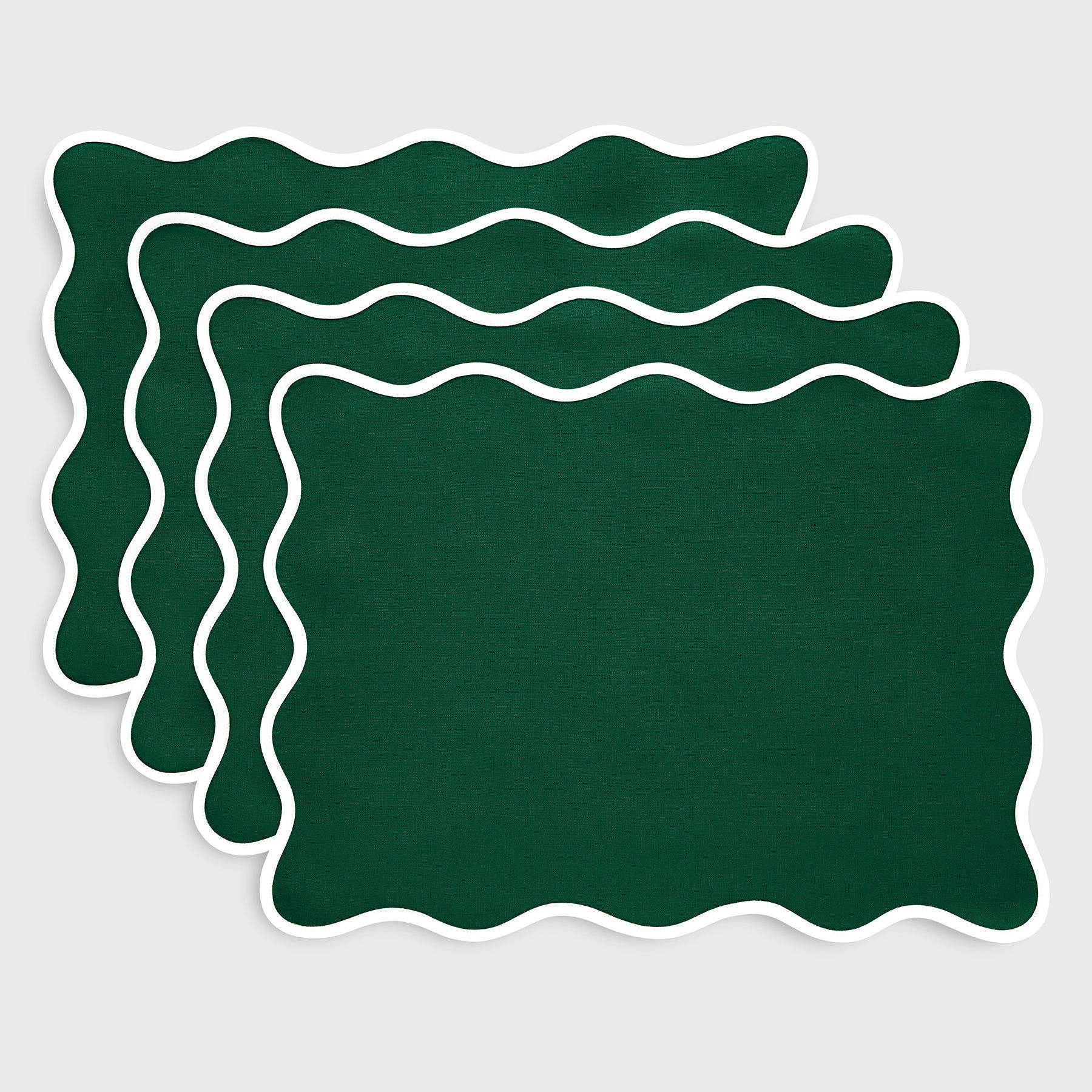 White and Christmas Green